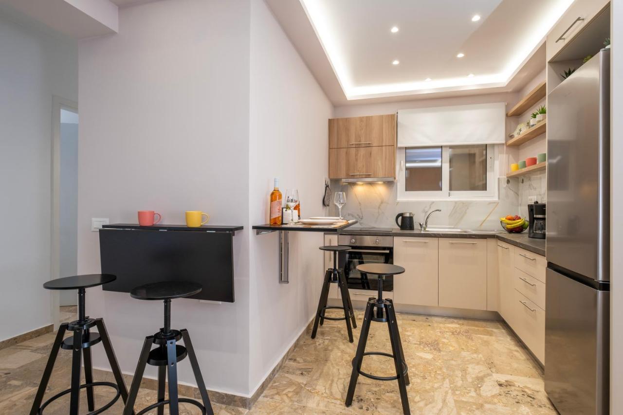 Urban Elegance, 3-Bedroom Flat In Heart Of Chania 하니아 외부 사진